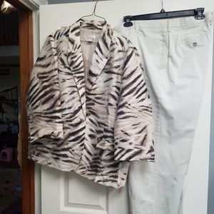 Cool Chico's Blazer & Khaki's